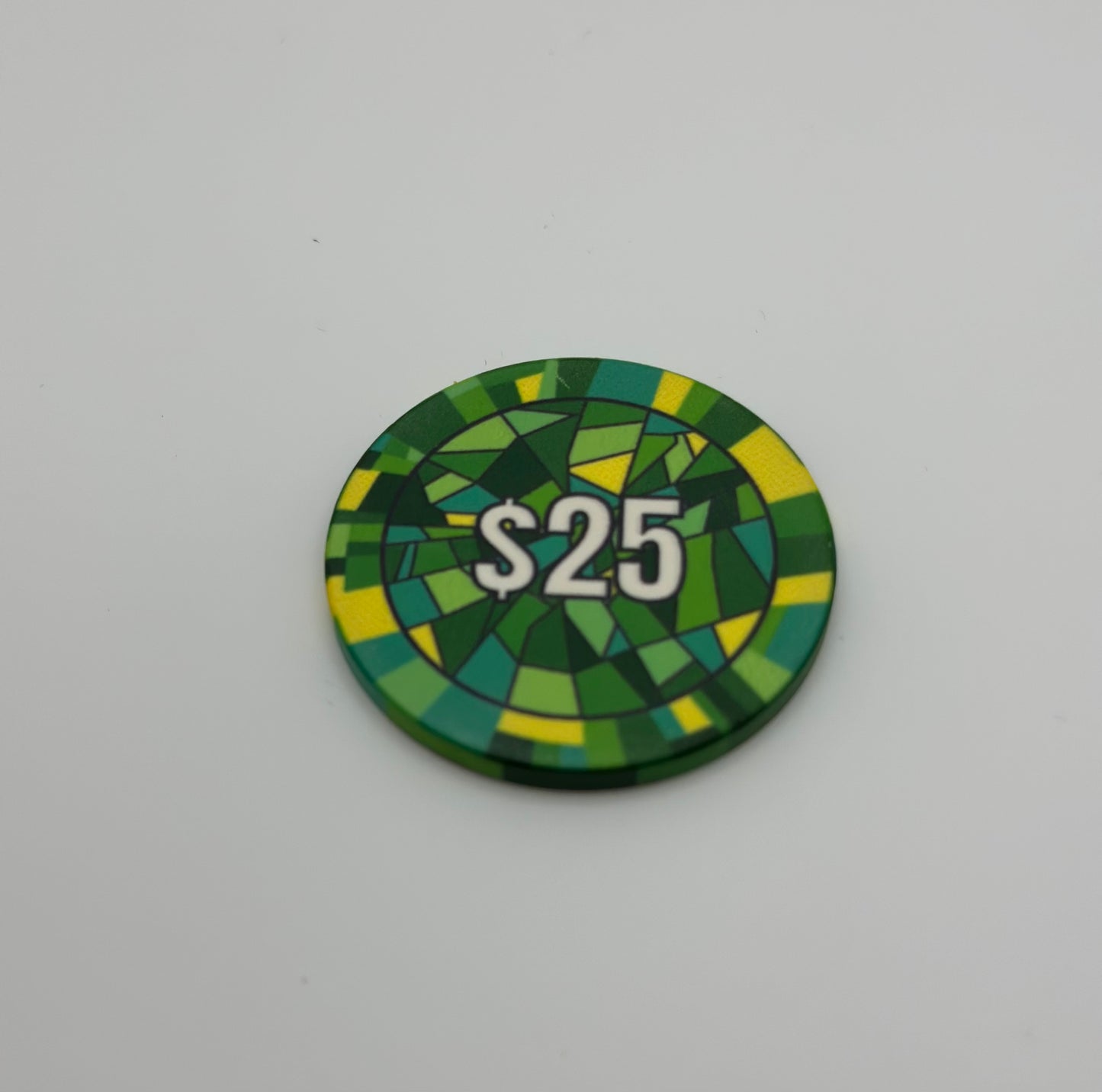 Genesis Series -  Green $25 Chip - Sleeve of 25