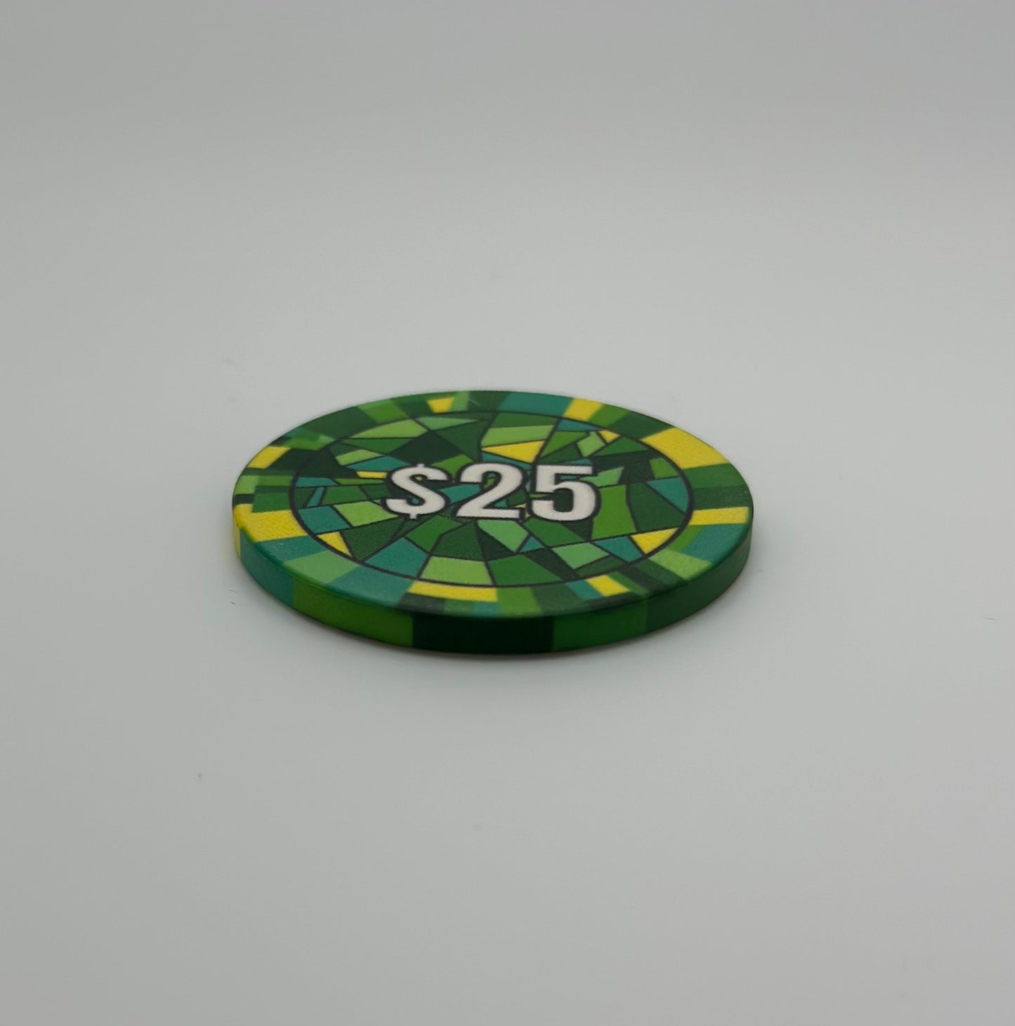 Genesis Series -  Green $25 Chip - Sleeve of 25