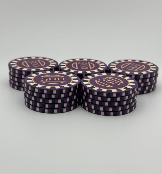 Festival Series -  Purple $500 Chip - Sleeve of 25