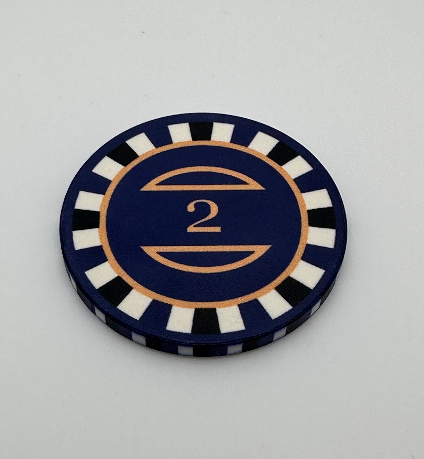 Festival Series -  Blue $2 Chip - Sleeve of 25